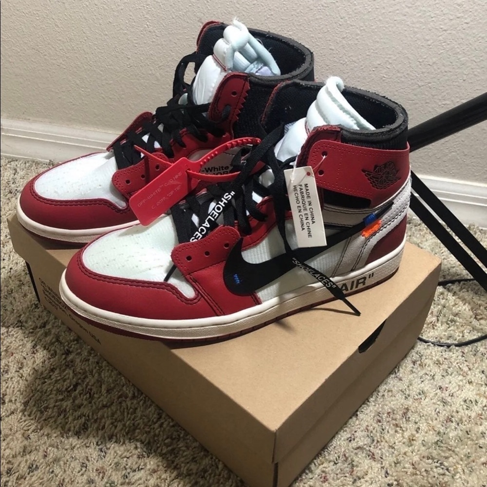 Nike x off white air Jordan 1